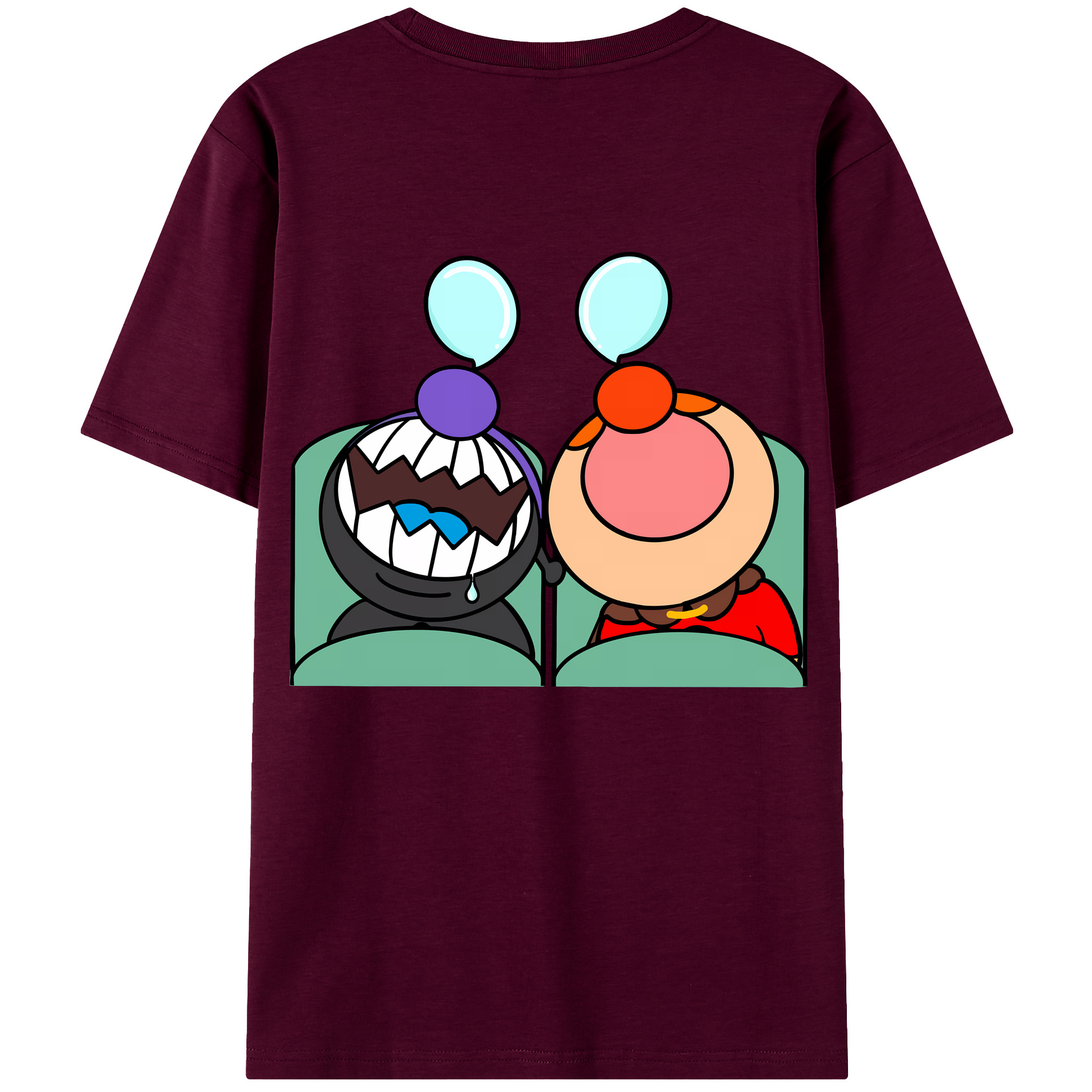 （画像用） アンパンマン Anpanman レディース半袖Tシャツ(バックプリント)